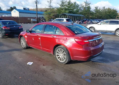 2012 Chrysler 200 Limited z USA, uszkodzony, nr VIN 1C3CCBCB5CN306832